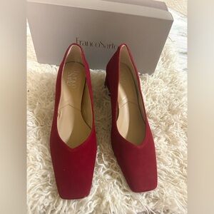 Franco Sarto Crimson Red Pisa Pump